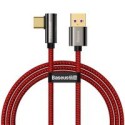 Кабел Baseus Legend Series Elbow Fast Charging Data Cable USB - USB Type-C 66W 1m red