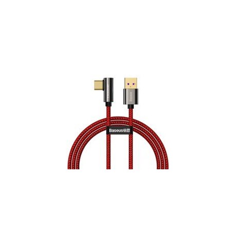 Кабел Baseus Legend Series Elbow Fast Charging Data Cable USB - USB Type-C 66W 1m red