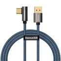 Кабел Baseus Legend Series Elbow Fast Charging Data Cable USB - USB Type-C 66W 1m blue