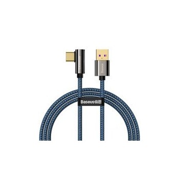 Кабел Baseus Legend Series Elbow Fast Charging Data Cable USB - USB Type-C 66W 1m blue