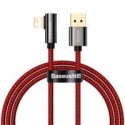 Кабел Baseus Legend Mobile Game Elbow Cable USB - Lightning 2.4A 1m red