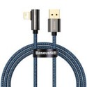 Кабел Baseus Legend Mobile Game Elbow Cable USB - Lightning 2.4A 1m blue