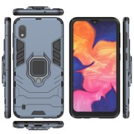 Удароустойчив Калъф с Поставка Ring Armor Kickstand Tough Rugged Cover за Samsung Galaxy A10, Син