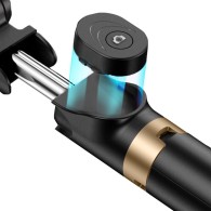 Селфи стик fixGuard SSTR-20, Led Ring, Tripod + remote control, Wireless Bluetooth, Black