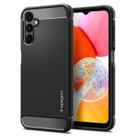 Калъф Spigen Rugged Armor За Samsung Galaxy A14 4G, Matte Black