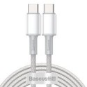 кабел
  Baseus USB Type C - USB Type C cable Power Delivery Quick Charge 100 W 5 A 2
  m white (CATGD-A02)