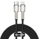 кабел
  Baseus Cafule Series Metal Data USB Type C - Lightning Cable Power Delivery
  20 W 2 m black (CATLJK-B01)