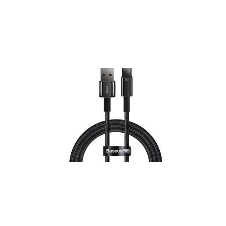 кабел
  Baseus Tungsten USB - USB Type C cable 66 W (11 V / 6 A) Quick Charge AFC FCP
  SCP 1 m black (CATWJ-B01)