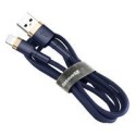 кабел
  Baseus Cafule Cable Durable Nylon Braided Wire USB / Lightning QC3.0 1.5A 2M
  blue (CALKLF-CV3)