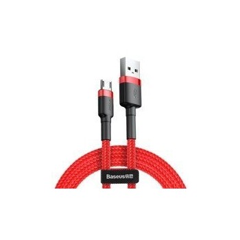 кабел
  Baseus Cafule Cable Durable Nylon Braided Wire USB / micro USB QC3.0 1.5A 2M
  red (CAMKLF-C09)