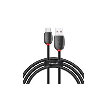 кабел
  Baseus Purple Ring HW Quick Charging USB Cable For Type-C 40W 1m Black