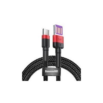кабел
  Baseus Cafule HW Quick Charging Data cable USB Double-sided Blind
  Interpolation For Type-C 40W 1m Red+Black (CATKLF-P9