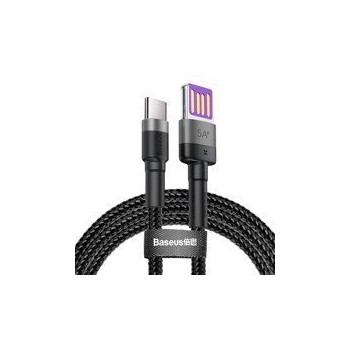кабел
  Baseus Cafule HW Quick Charging Data cable USB Double-sided Blind
  Interpolation For Type-C 40W 1m Gray+Black (CATKLF-P