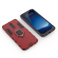 Удароустойчив Калъф с Поставка Ring Armor Kickstand Tough Rugged Cover за Huawei Mate 20 Lite, Червен