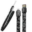 кабел
  Baseus Gold Collar lanyard Data Cable USB For Lightning 2.4A 85cm Pop Black
  (CALJL-BP1)