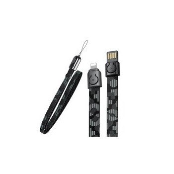 кабел
  Baseus Gold Collar lanyard Data Cable USB For Lightning 2.4A 85cm Pop Black
  (CALJL-BP1)
