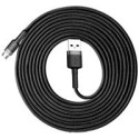 кабел
  Baseus Cafule Cable Durable Nylon Braided Wire USB / micro USB 2A 3M
  black-gray (CAMKLF-HG1)