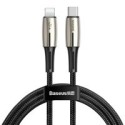кабел
  Baseus Water Drop-shaped USB Type C PD / Lightning 18W Flash Charge Data
  Cable 1.3m black (CATLRD-01)