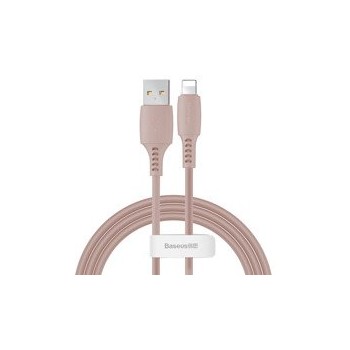 кабел
  Baseus Colourful Cable USB / Lightning 2.4A 1.2m pink (CALDC-04)