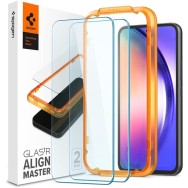 Стъклен протектор Spigen Alm Glas.TR, 2-Pack за Samsung Galaxy A54 5G, Clear