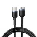 кабел
  Baseus Cafule durable nylon cable USB 3.0 / micro USB SuperSpeed cable 2 A 1
  m gray (CADKLF-D0G)