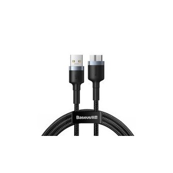 кабел
  Baseus Cafule durable nylon cable USB 3.0 / micro USB SuperSpeed cable 2 A 1
  m gray (CADKLF-D0G)