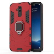 Удароустойчив Калъф с Поставка Ring Armor Kickstand Tough Rugged Cover за Huawei Mate 20 Lite, Червен