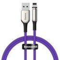 кабел
  Baseus Zinc magnetic USB cable - Lightning 2A 1m violet (CALXC-H05)