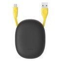 кабел
  Baseus Let''s go Little Reunion USB - Lightning cable 2 A 1 m gray (CALRN-GY)