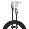 кабел
  Baseus 2in1 USB - USB Typ C data charging cable / 5,5 mm x 2,5 mm DC Adapter
  laptop plug 2 m 100 W 5 A black (CA1T2-A0