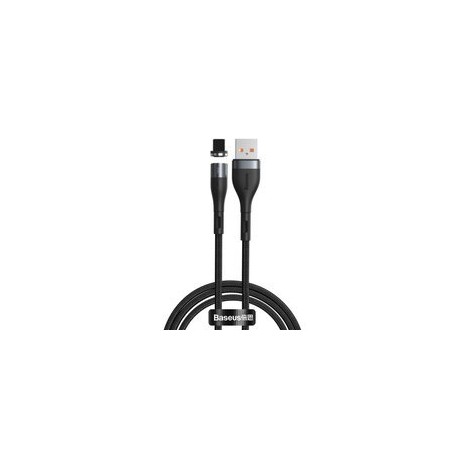 кабел
  Baseus Zinc USB - Lightning magnetic data charging cable 1 m 2,4 A black and
  gray (CALXC-KG1)