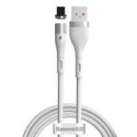 кабел
  Baseus Zinc USB - Lightning magnetic data charging cable 1 m 2,4 A white
  (CALXC-K02)