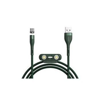 кабел
  Baseus Zinc 3in1 USB - Lightning / USB Typ C / micro USB data charging cable
  Quick Charge AFC 1 m 5 A 480 Mbps green (