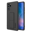 Калъф
  Wozinsky Kickstand Case flexible silicone cover with a stand Huawei P30 Pro
  black