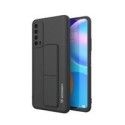 Калъф
  Wozinsky Kickstand Case flexible silicone cover with a stand Huawei P Smart
  2021 black