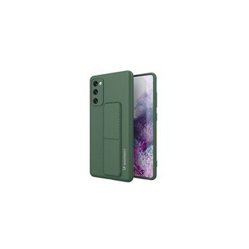 Калъф
  Wozinsky Kickstand Case flexible silicone cover with a stand Samsung Galaxy
  S20 FE 5G dark green