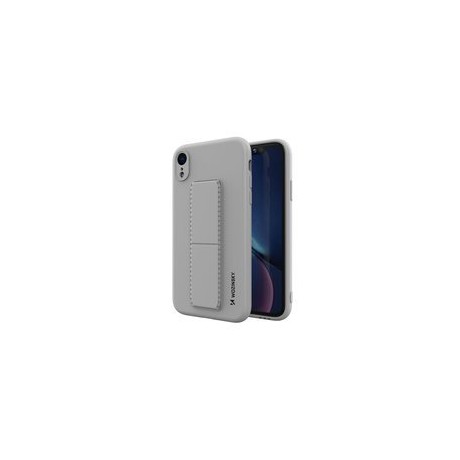 Калъф
  Wozinsky Kickstand Case flexible silicone cover with a stand iPhone XR grey