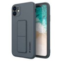 Калъф
  Wozinsky Kickstand Case flexible silicone cover with a stand iPhone 11 Pro
  Max navy blue