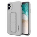 Калъф
  Wozinsky Kickstand Case flexible silicone cover with a stand iPhone 12 mini
  grey