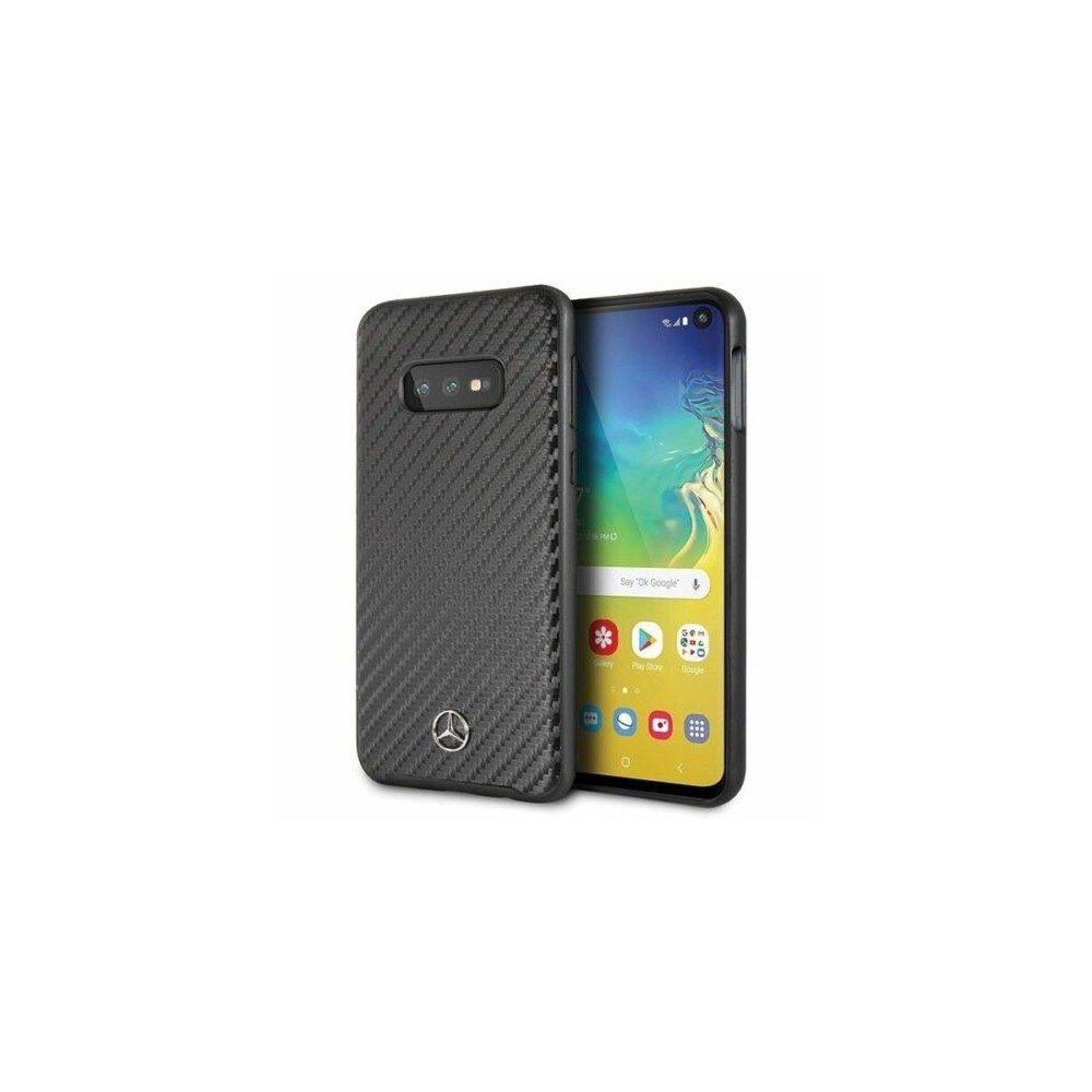 Калъф Mercedes Dynamic Carbon за Samsung Galaxy S10e, MEHCS10LSRCFBK, Black