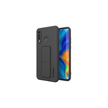 Калъф
  Wozinsky Kickstand Case flexible silicone cover with a stand Huawei P30 Lite
  black