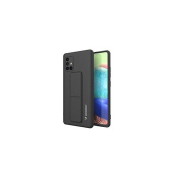 Калъф
  Wozinsky Kickstand Case flexible silicone cover with a stand Samsung Galaxy
  A71 black