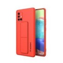 Калъф
  Wozinsky Kickstand Case flexible silicone cover with a stand Samsung Galaxy
  A71 red