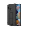 Калъф
  Wozinsky Kickstand Case flexible silicone cover with a stand Samsung Galaxy
  A21S black