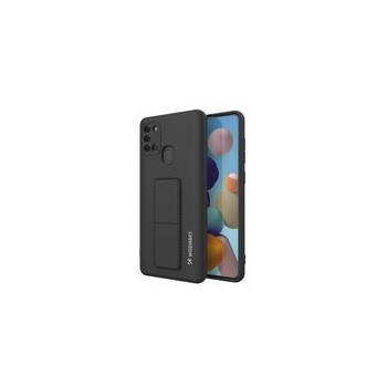 Калъф
  Wozinsky Kickstand Case flexible silicone cover with a stand Samsung Galaxy
  A21S black