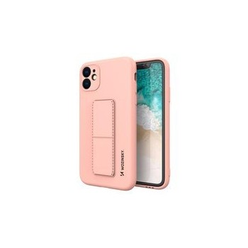 Калъф
  Wozinsky Kickstand Case flexible silicone cover with a stand Samsung Galaxy
  A32 5G pink