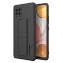Калъф
  Wozinsky Kickstand Case flexible silicone cover with a stand Samsung Galaxy
  A42 5G black