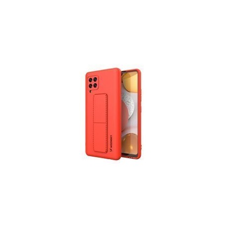 Калъф
  Wozinsky Kickstand Case flexible silicone cover with a stand Samsung Galaxy
  A42 5G red