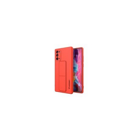 Калъф
  Wozinsky Kickstand Case flexible silicone cover with a stand Samsung Galaxy
  Note 20 red