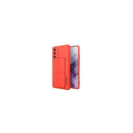 Калъф
  Wozinsky Kickstand Case flexible silicone cover with a stand Samsung Galaxy
  S20 FE 5G red